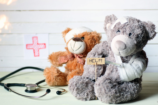 toy teddy doctor - Photo, Image