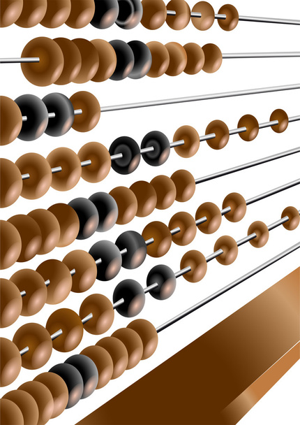 Wooden abacus - Vector, Image