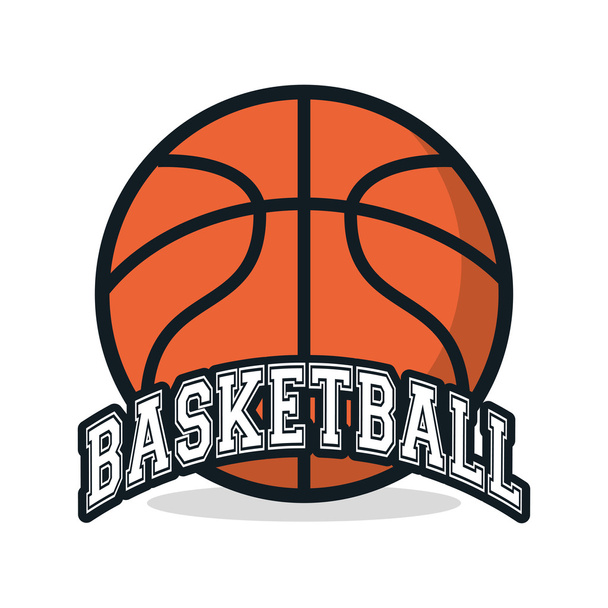 Ball of Basketball sport design - ベクター画像
