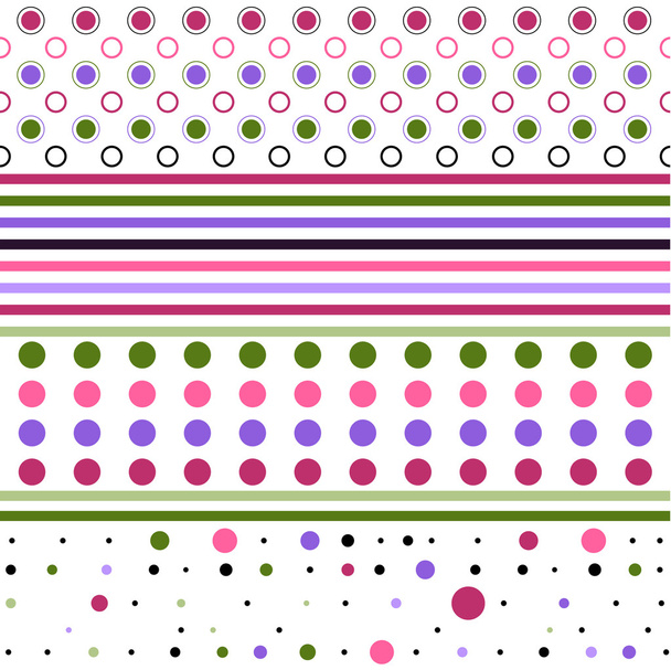 Dots and line for backgrounds - Vector, Image