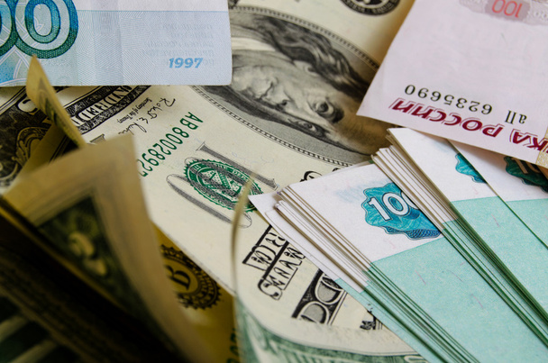 Ruble-dollar currency speculation. - Fotó, kép