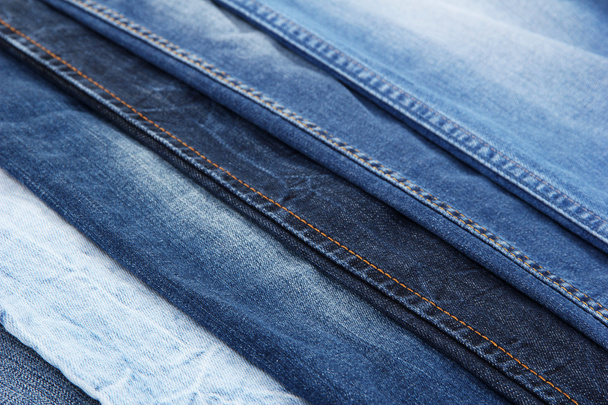 Many jeans closeup - Foto, afbeelding