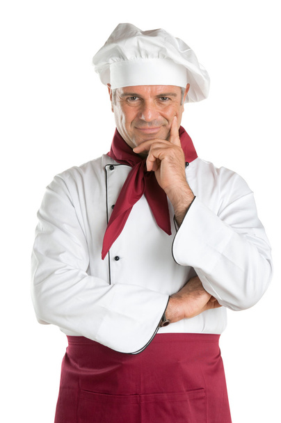 Satisfied professional chef - Photo, image