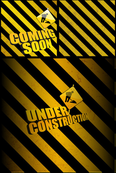 Under Construction Vector Background - Vector, Image