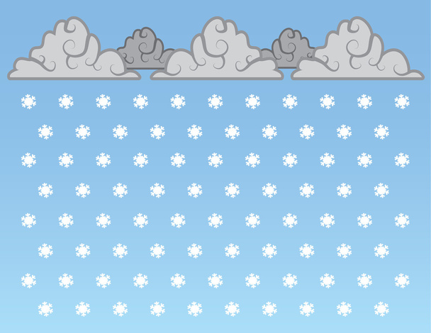 Снежная буря
 - Вектор,изображение