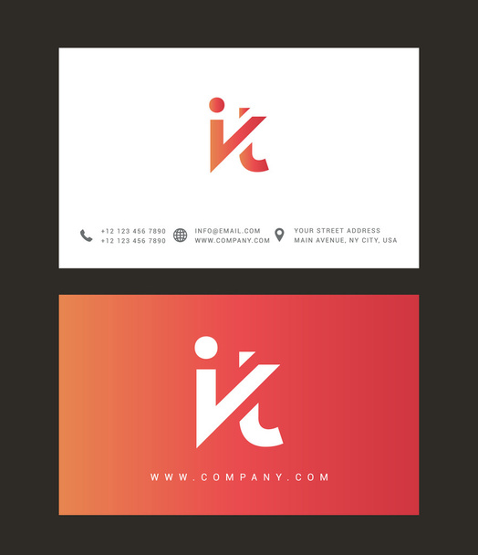 Logo lettere I e T
 - Vettoriali, immagini