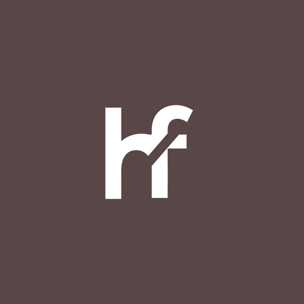 Logo des lettres H et F
 - Vecteur, image