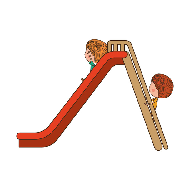 slider with stairs - Vector, Image