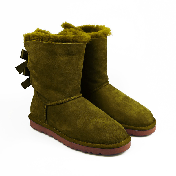 Winter green shoes
  - Фото, изображение