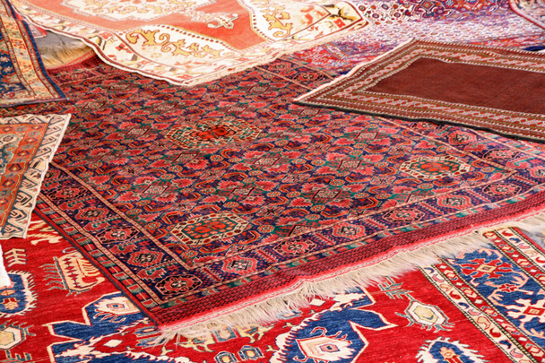 collection of valuable carpets of Afghan origin - Photo, Image