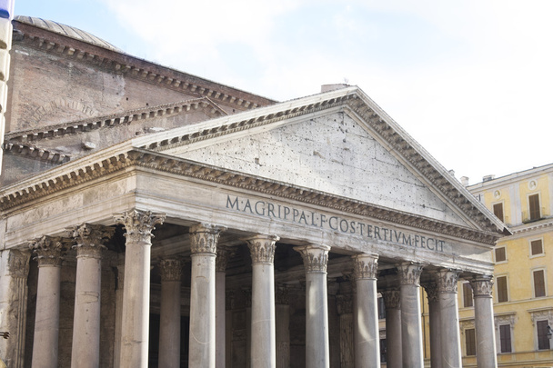 λεπτομέρεια από το Πάνθεον στη Ρώμη - Φωτογραφία, εικόνα