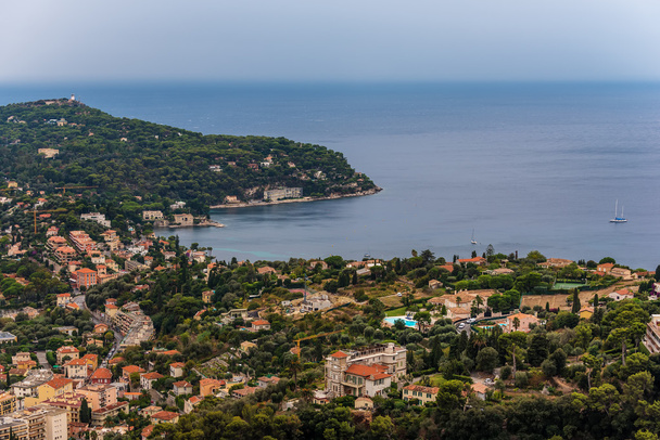 Nice, France: panoramic top view of surrounding hills - Fotoğraf, Görsel