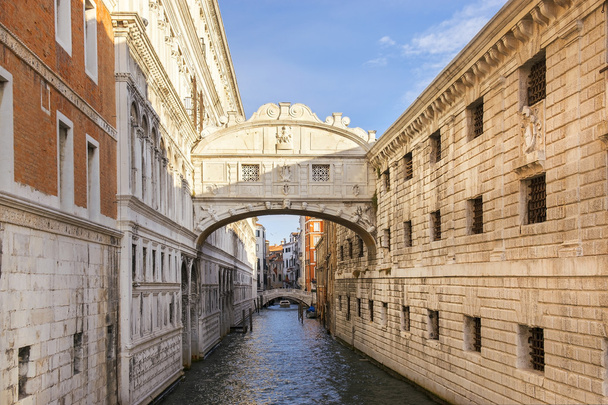 Seufzerbrücke in Venedig, Italien - Foto, Bild