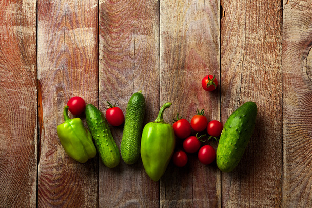 Healthy Organic Vegetables - Valokuva, kuva