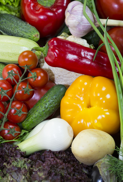 Background of fresh vegetables - Foto, Imagen