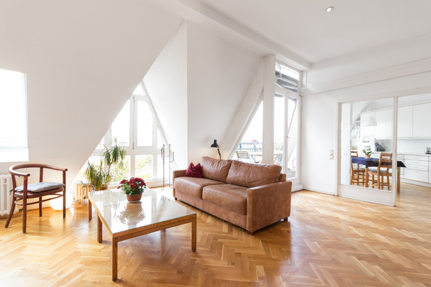obývací pokoj v krásném bytovém domě  - Fotografie, Obrázek