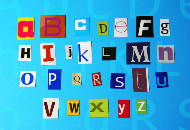 Alphabetical letters - Photo, Image