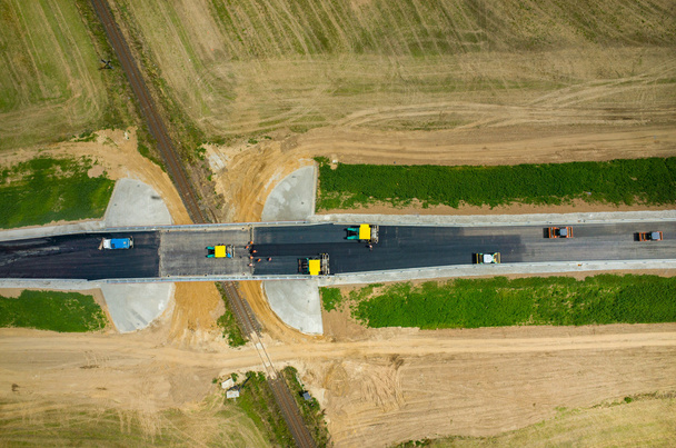 New road construction - Foto, Bild