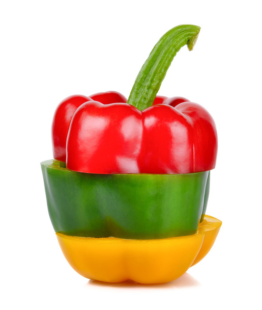 pepper isolated on the white background - Foto, afbeelding