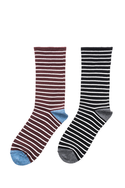 gekleurde katoenen sokken - Foto, afbeelding