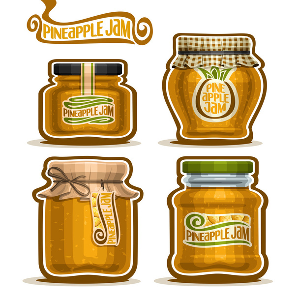 honey jar vector