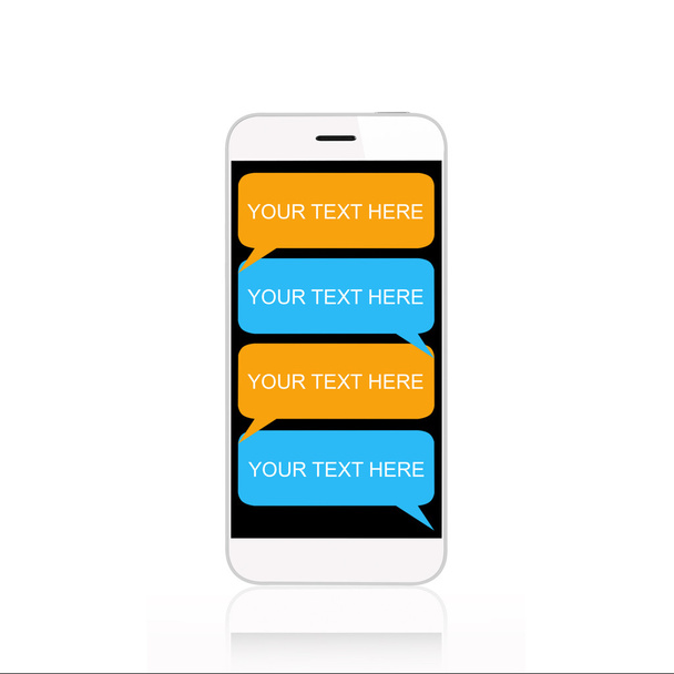 Екран повідомлення мобільного телефону
 - Фото, зображення