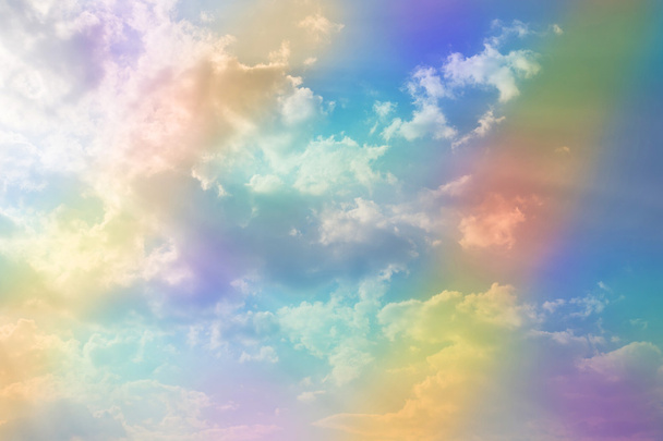 sky and cloud, vintage old background - Photo, Image