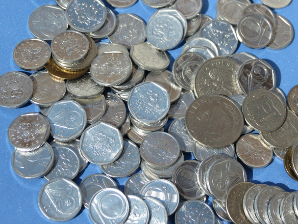 Tschechische Münzen aus Tschechien - Foto, Bild