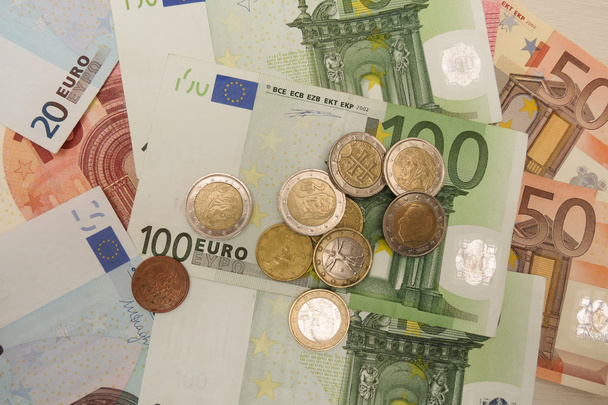 Banconote e monete in euro (EUR) - corso legale dell'Unione europea
 - Foto, immagini