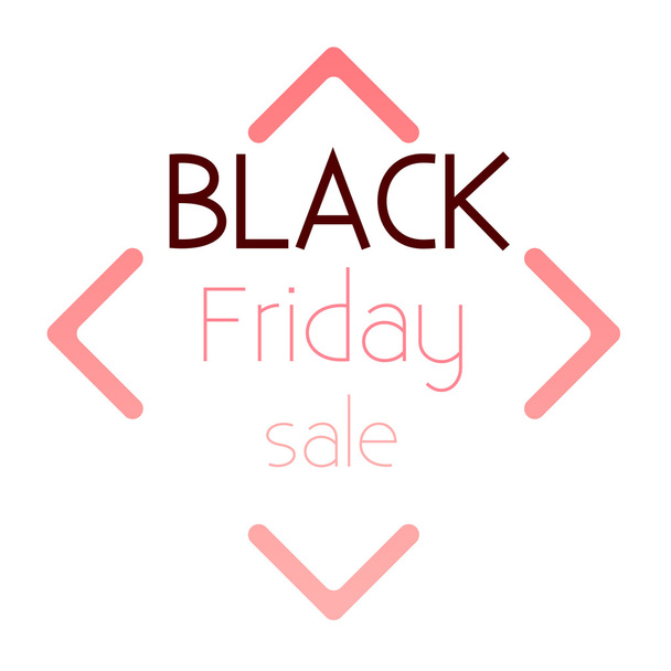 Logo Black Friday sale. - ベクター画像