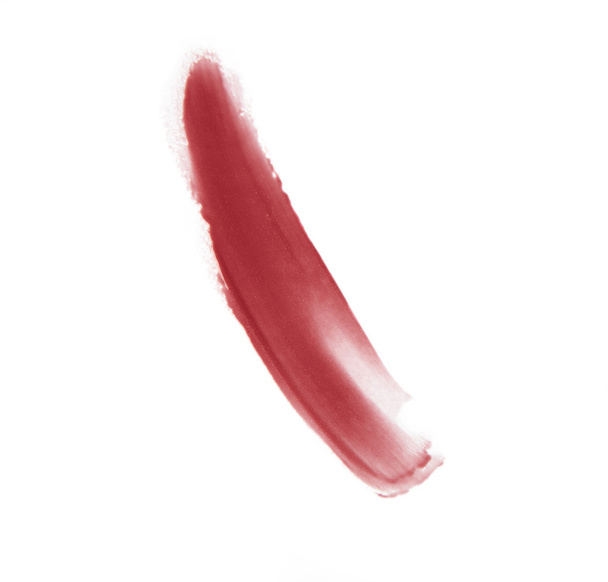 червоний намазаний блиск губ сліду
  - Фото, зображення