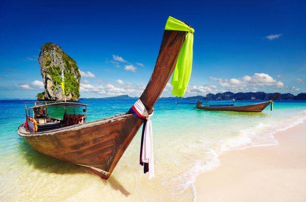 praia tropical, mar andâmico, Tailândia - Foto, Imagem