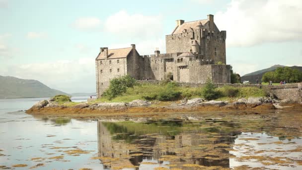 Eilean Donan Castle in Schottland - Filmmaterial, Video