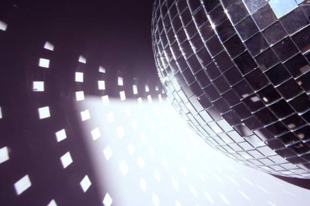 Glitterball en licht vormen - Foto, afbeelding