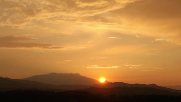 Beau coucher de soleil timelapse
 - Séquence, vidéo