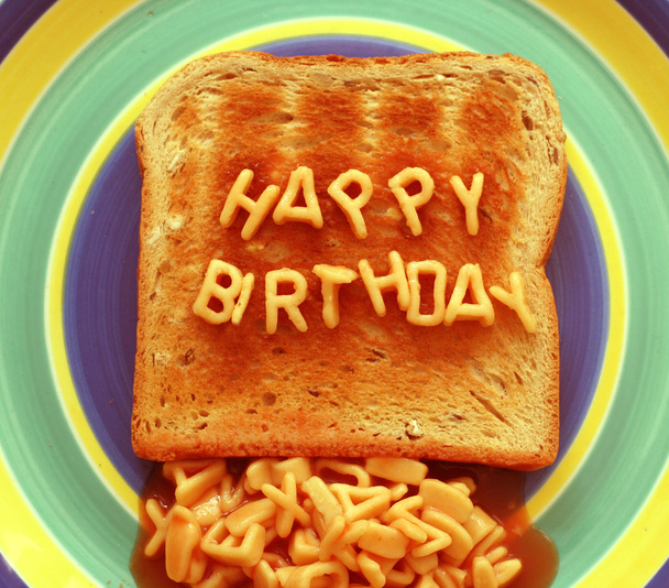 Joyeux anniversaire toast
 - Photo, image
