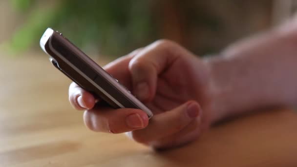SMS üzenet a régi mobiltelefon - Felvétel, videó