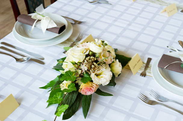 wedding table set - Photo, Image