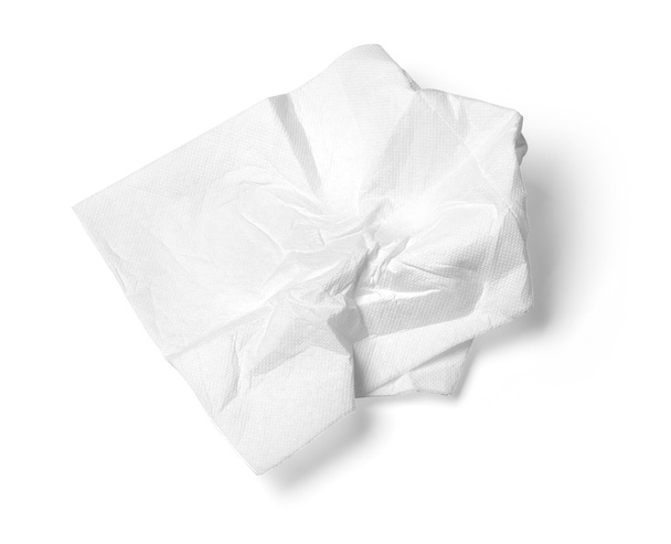 Servilleta de papel aislada
  - Foto, Imagen