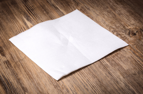beyaz kağıt peçete  - Fotoğraf, Görsel