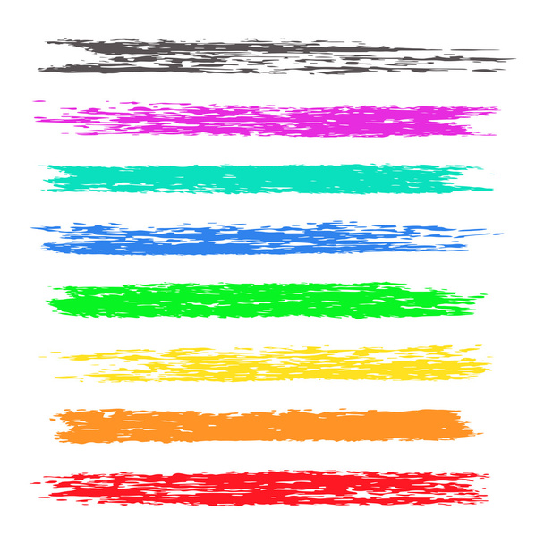 Rayures craie colorées
 - Vecteur, image