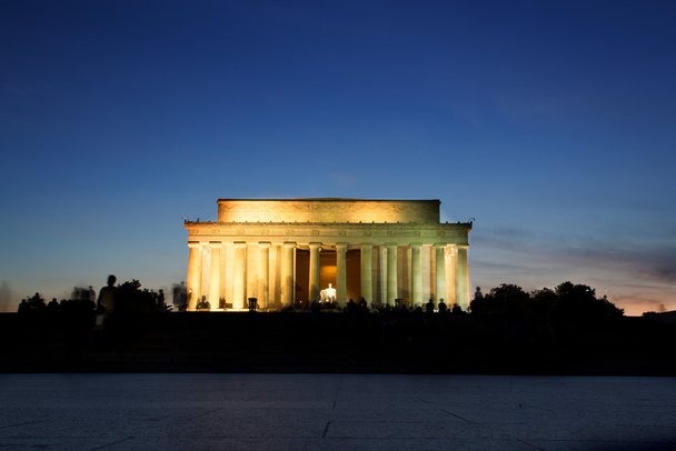 Lincoln Memorial Monument at Sunset, Washington DC - Photo, Image