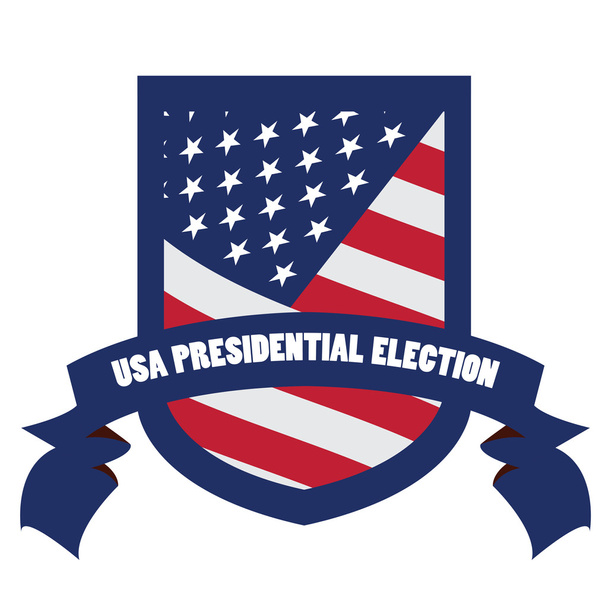 選挙日アメリカ合衆国 - ベクター画像