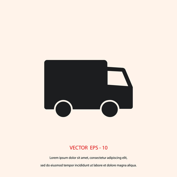 вантажівка векторної icon
  - Вектор, зображення