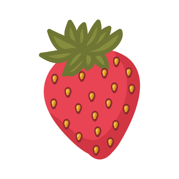 fruta de fresa roja - Vector, imagen