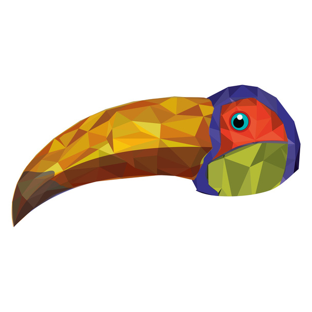 toucan abstract design - Vector, Image