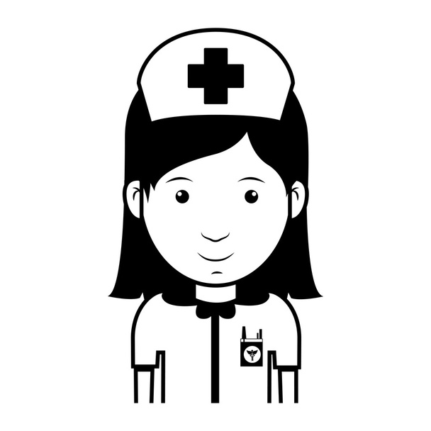 avatar femme infirmière médicale
 - Vecteur, image