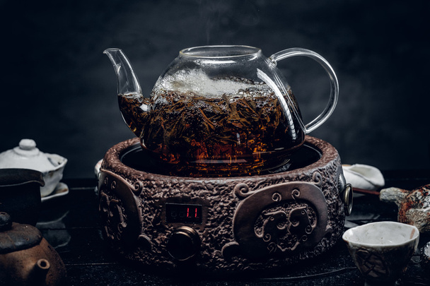Традиционный травяной чай
  - Фото, изображение