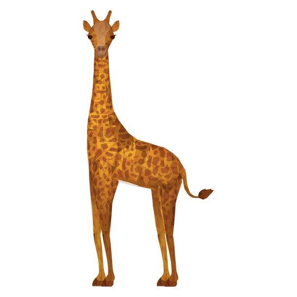 giraffe animal icon - ベクター画像