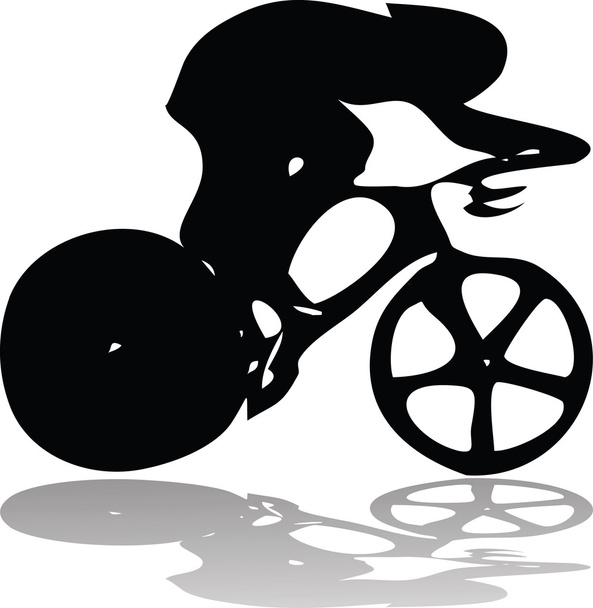 自転車愛好家 - ベクター画像